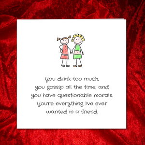 humorous birthday card her female