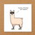 Funny Birthday Card - Llama animal - dad mum wife husband any friend - humour, humorous, fun card - getting old - rude adult 40th 50th 60th