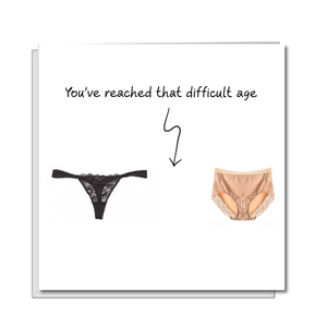 funny birthday card female