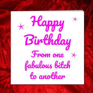 Best Friends Birthday Card