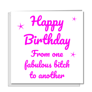 Best Friends Birthday Card