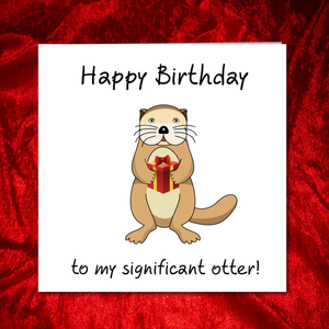 significant other birthday card