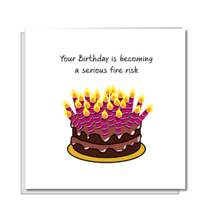 cake birthday card