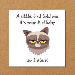 grumpy cat card