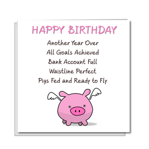 funny birthday card female girl friend