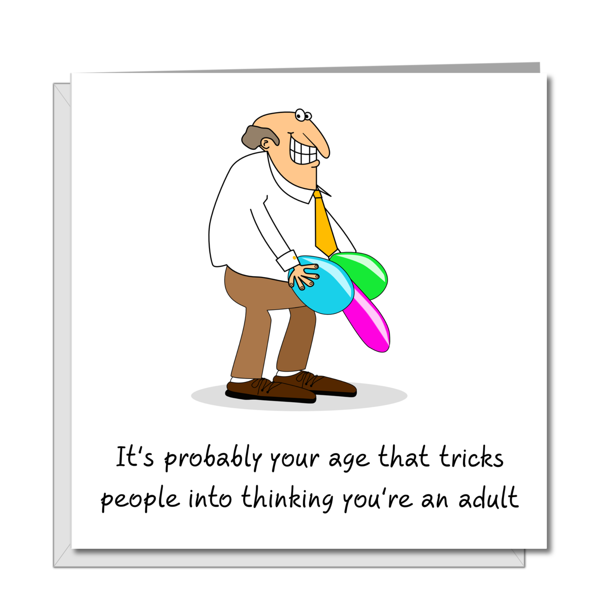 Funny 30th 40th 50th Birthday Card - Amusing Humorous Rude Cheeky - thirtieth fortieth fiftieth  old aged