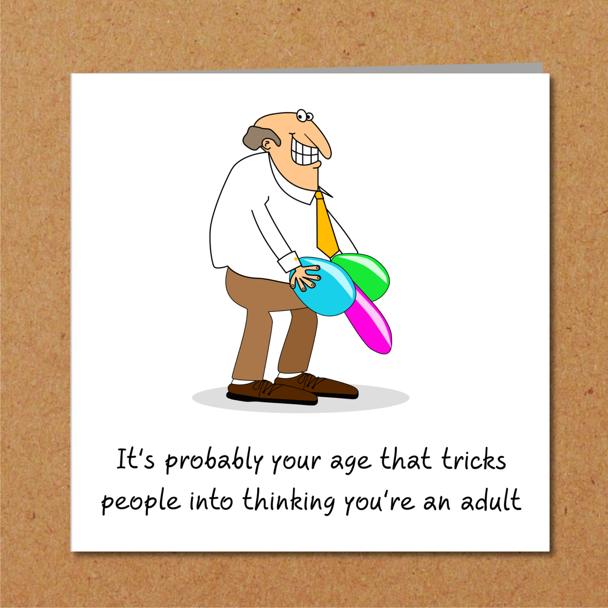 Funny 30th 40th 50th Birthday Card - Amusing Humorous Rude Cheeky - thirtieth fortieth fiftieth  old aged