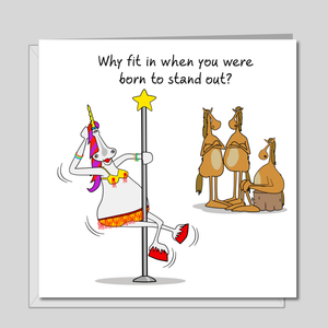 Funny Birthday Card or card for any occasion - Girlfriend, Mum Mom, Best Friend Daughter, Special Friend Card BFF Card Funny Humorous Card Llama shoes.