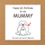 1st Birthday Card to Celebrate Baby Son or Daughters First Birthday - Card for Mum / Mummy / Mother - Mum and Baby Seal