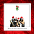 Kiss under the Mistletoe! Funny Christmas Card for Gene Simmons fans - kiss rock band - Xmas Card