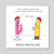 Funny Joke Christmas Card for wife, girlfriend or friends - positive vibes happy 2023 - humorous humour rude naughty sexy vibrator