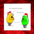 Funny Joke Christmas Card for family, friends, children, work colleague - humorous humour lights tree decoration