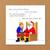 Funny Prince Harry and Meghan Markle Christmas Card - Harry with Santa Claus - Royal Family Respect - Unicorn Humorous / Humor - Joke Cartoon Fun