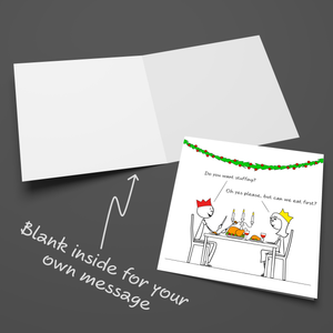 Naughty Christmas Card for Boyfriend Husband Partner - Funny Sexy Cheeky Rude - Adult Humour