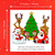 Funny Christmas Card for your Special Friends or Family - Love Laughter Memories - Santa Elves Reindeer Snowman - Humorous / Humour