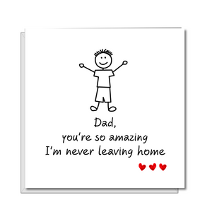 father day card from son