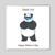 Daddy Cool Father's Day Card - panda with shades - funny humorous amusing cartoon - for best dad - humour