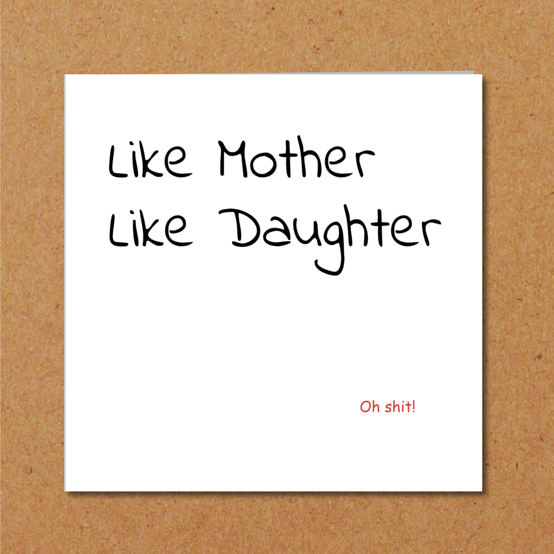 mother daughter card