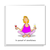 Mindfulness wine Birthday card for Mum Mom Girlfriend or Girl Friend. Friendship Any occasion card. Funny, humorous and fun. Winefulness