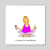 Mindfulness wine Birthday card for Mum Mom Girlfriend or Girl Friend. Friendship Any occasion card. Funny, humorous and fun. Winefulness