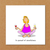 Mindfulness wine Birthday card for Mum Mom Girlfriend or Girl Friend. Friendship Any occasion card. Funny, humorous and fun. Winefulness