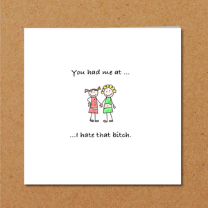 bitch birthday card