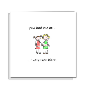 funny birthday card best friend female