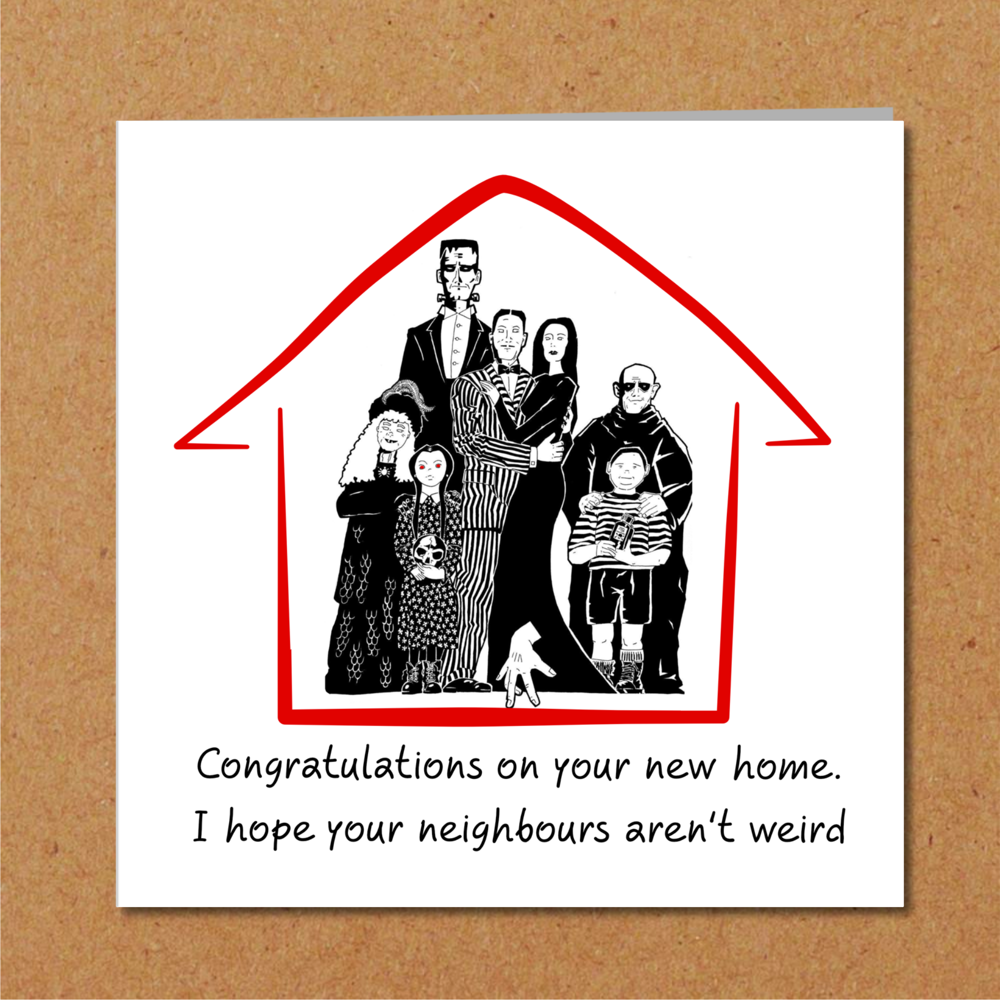 House A Home: Hysterical New Home Greeting Card