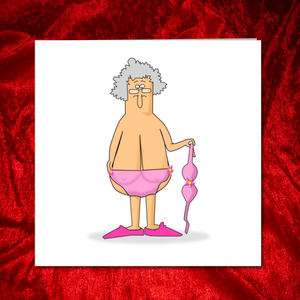 rude funny 40th birthday card