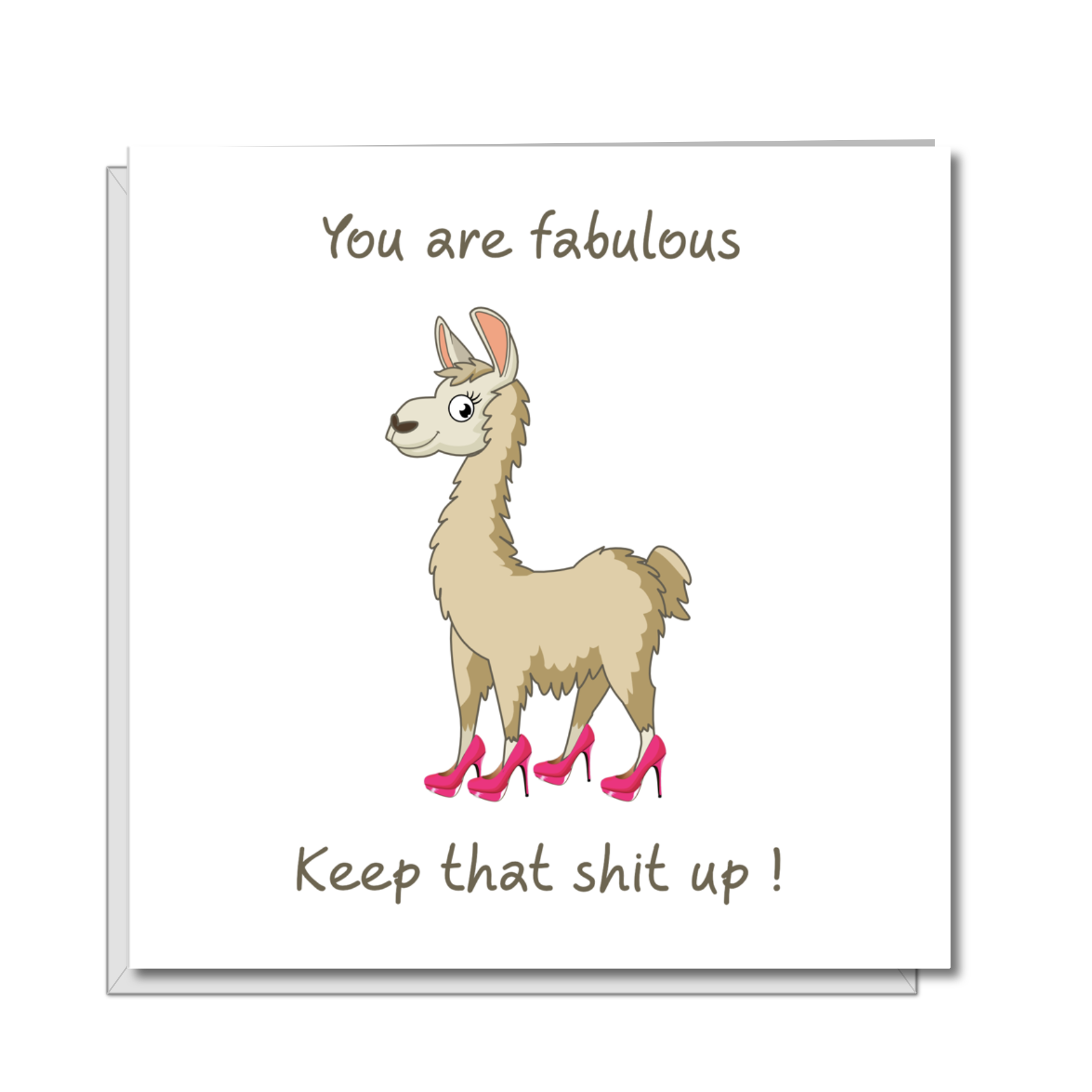 you are fabulous card