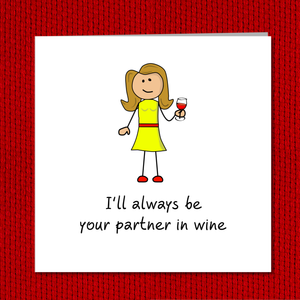 humorous wine card