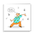dad dancing card