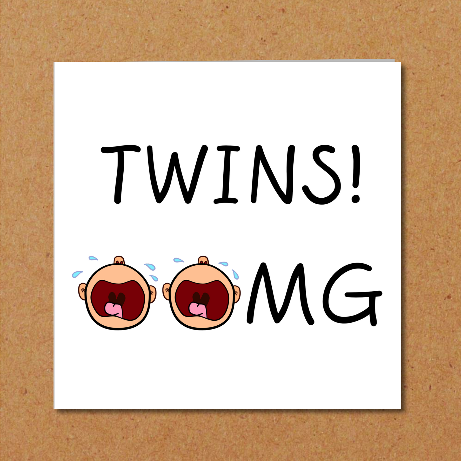 Twins Baby Gift Card