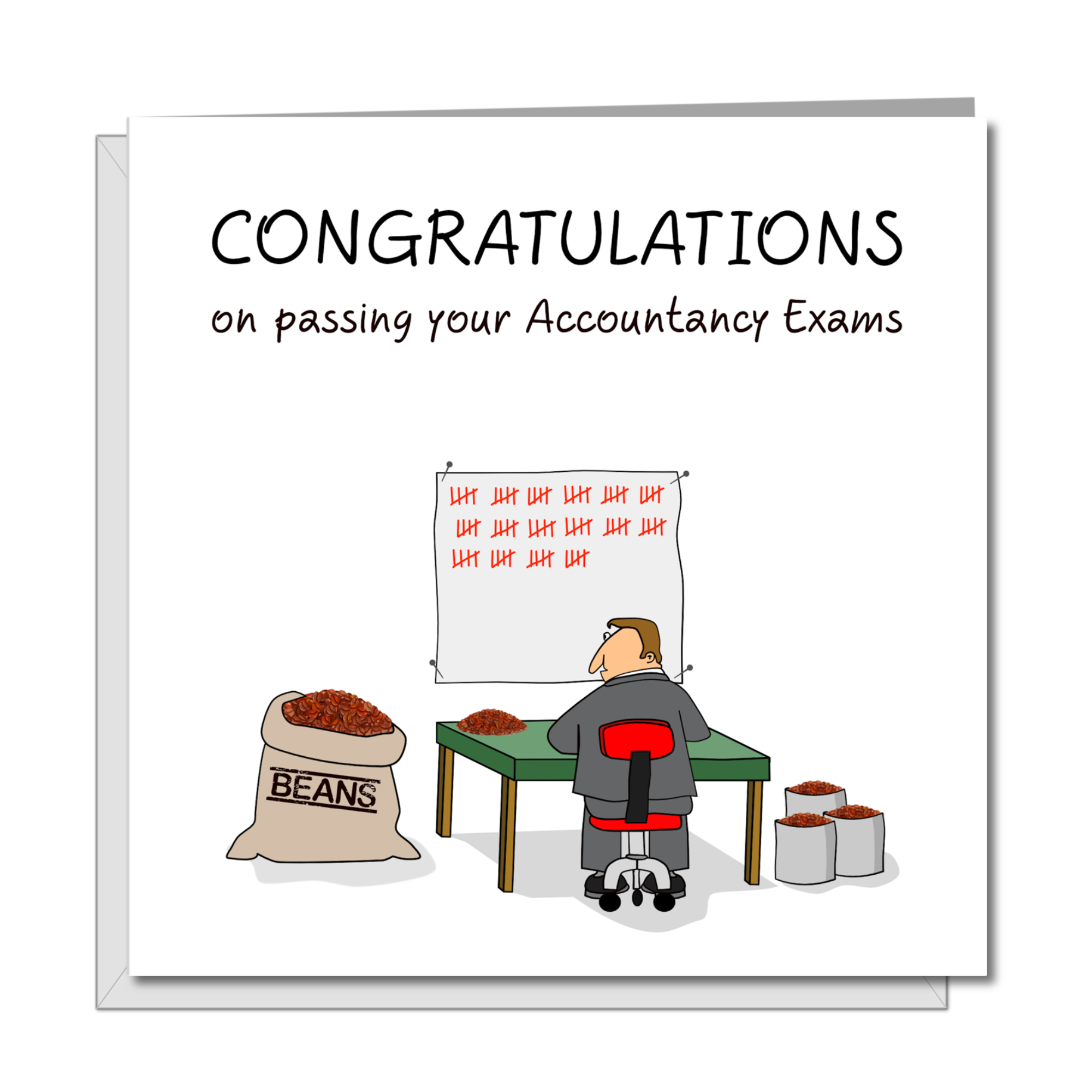 Congratulations on Passing your Accountancy Exams Card - exams accountant