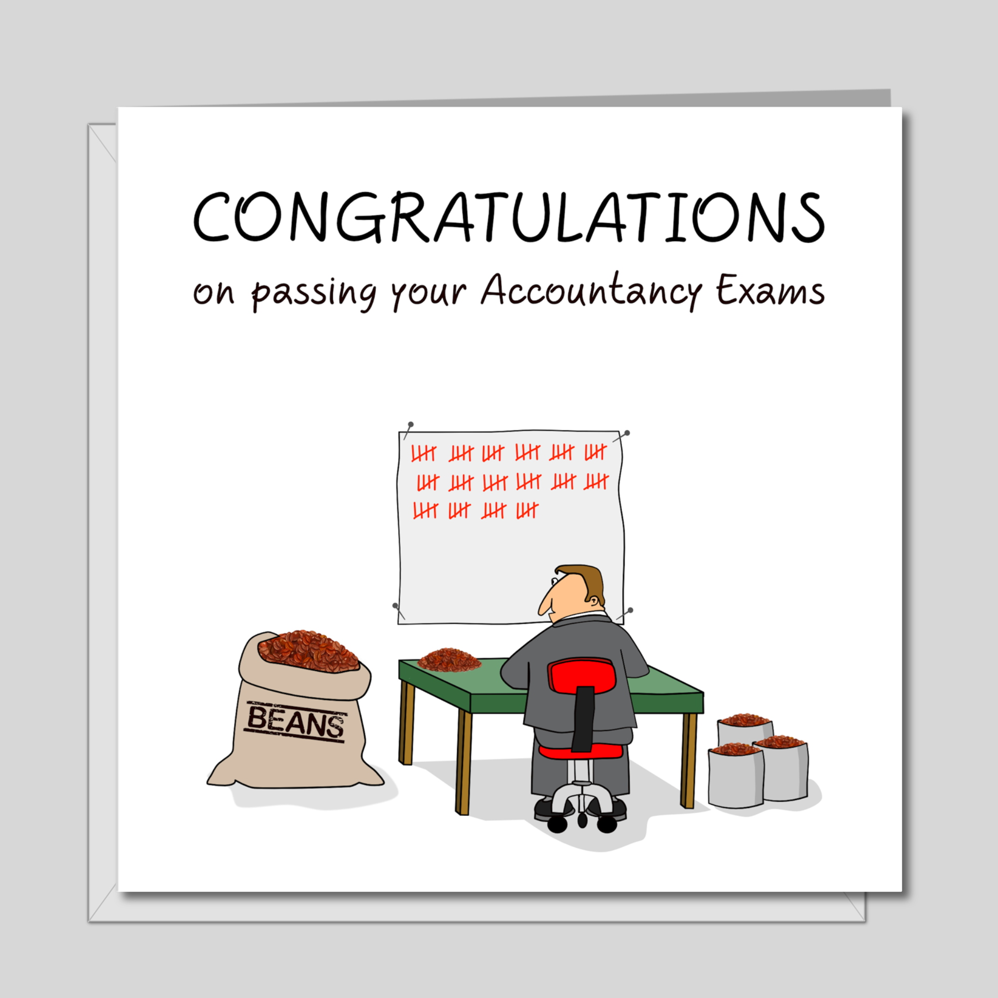 Congratulations on Passing your Accountancy Exams Card - exams accountant