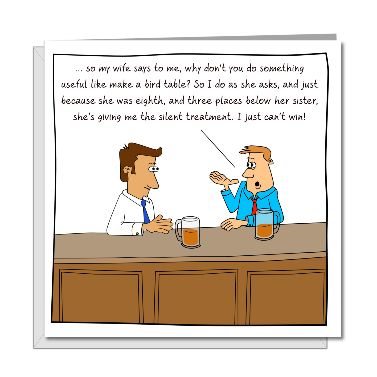 Funny Birthday Card for Husband, Boyfriend, Uncle, Dad or any male friend- 30th 40th 50th - humorous humour fun - rude naughty cheeky