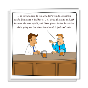 Funny Birthday Card for Husband, Boyfriend, Uncle, Dad or any male friend- 30th 40th 50th - humorous humour fun - rude naughty cheeky