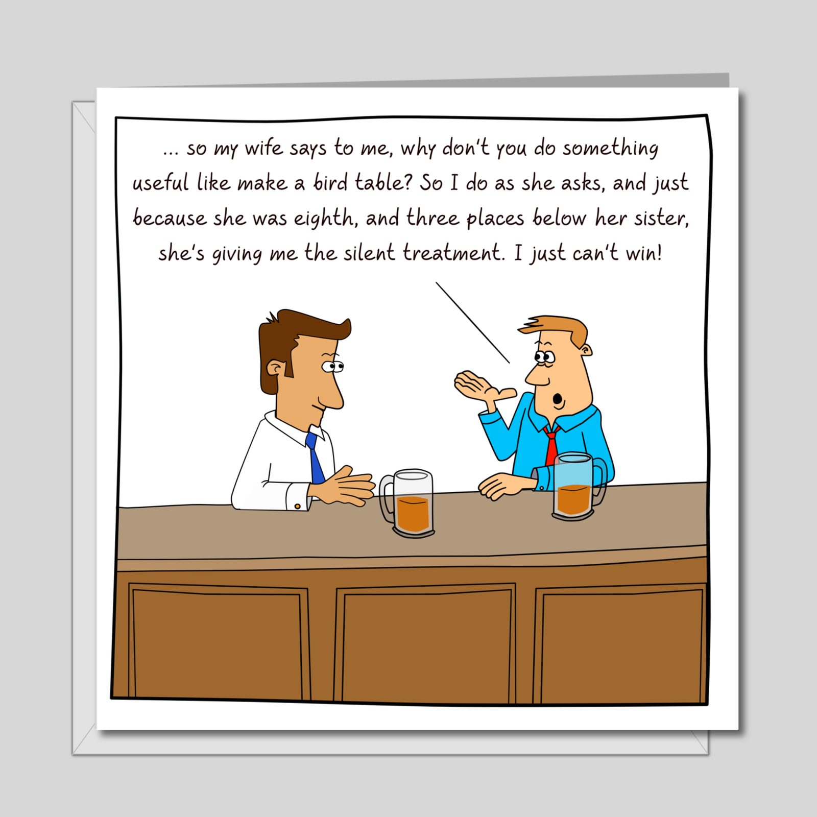 Funny Birthday Card for Husband, Boyfriend, Uncle, Dad or any male friend- 30th 40th 50th - humorous humour fun - rude naughty cheeky