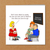 Funny Birthday Card / Teacher Thank You Card - children school parents - humorous amusing cartoon