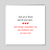 Good Luck Card - exams, driving test, new job, challenge, university - minimalist heart black red