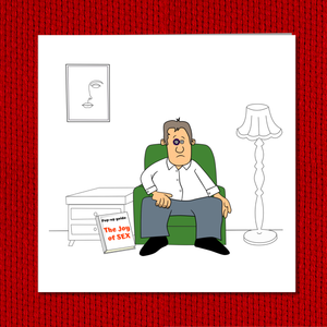 Funny Birthday Card for male friend, brother, boyfriend, men - humorous amusing - 20th 30th 40th Birthday Card sexy rude naughty