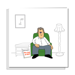 Funny Birthday Card for male friend, brother, boyfriend, men - humorous amusing - 20th 30th 40th Birthday Card sexy rude naughty