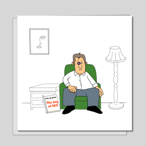 Funny Birthday Card for male friend, brother, boyfriend, men - humorous amusing - 20th 30th 40th Birthday Card sexy rude naughty