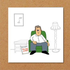 Funny Birthday Card for male friend, brother, boyfriend, men - humorous amusing - 20th 30th 40th Birthday Card sexy rude naughty