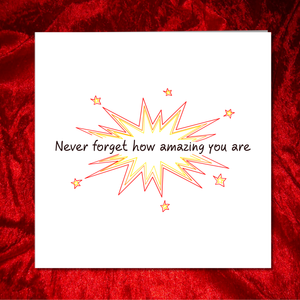 Thank You Card / Good Luck Exam Card / Graduation Card / Congratulations Card - son, daughter, friend