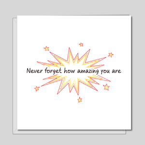 Thank You Card / Good Luck Exam Card / Graduation Card / Congratulations Card - son, daughter, friend
