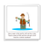 Funny Fishing Father's Day Card - Fisherman Catching Fish - funny humorous amusing cartoon - for best dad - humour