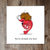Funny Simply the Best Card Birthday Valentine's Day Anniversary Exam Card Girlfriend Boyfriend Wife Husband Son Daughter Shrimp Lobster