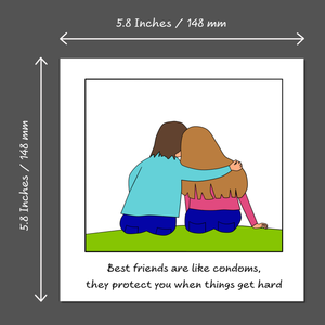 Female Bestie Gift Card
