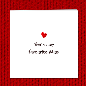 funny best mum mothers day card